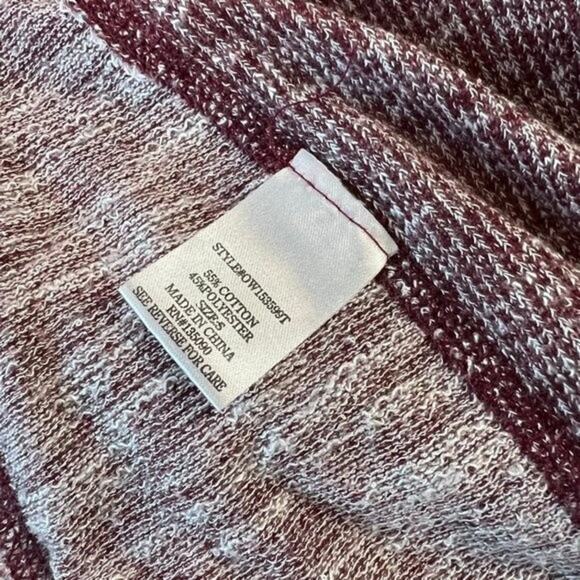 Others Follow Women's Small Red Long Sleeve Blouse Cozy Casual - Picture 5 of 5